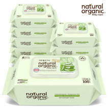 네츄럴오가닉 퓨어 플레인 캡형 100매[10팩], 100매, 10개