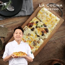 라쿠치나사각피자4팩(디아볼라2+고르곤졸라1+트러플1), 맛선택:01_디아볼라1+스테이크1+고르곤졸라1+트러플1