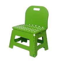 아리아스토어 접이식 의자 탄탄이 캠핑의자 스툴의자 낚시의자 다용도사용, (중)등받이접이 그린, 1개
