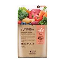 ANF 유기농 6FREE 플러스 강아지 사료, 6 free beef&salmon(소고기&연어), 1.8kg, 4개