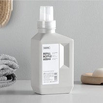 키밍 세탁세제통 대용량 가정용 세제케이스 공병 수납, 1000ML_그레이