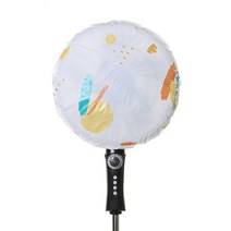 PEVA 방수 선풍기 헤드 커버 망 덮개 보관 스탠드 벽걸이 원형 밴딩형 48cm