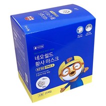 뽀로로 네오쉴드 황사 마스크 소형 KF80, 25매입, 1개