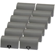 MDF3334 아파트 병원 순찰키 보관 순찰함 12개 다용도함 빌라 다용도함/방범용/우편함/빌라