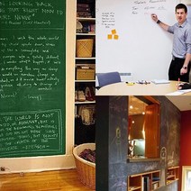 벽칠판 가정용 벽지 칠판 아기 공부방 칠판 시트지 낙서판, 블랙 보드