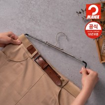 [공식10년보증]마와 옷걸이 로핏 Rofit 37 5개 바지걸이 치마걸이, 레드