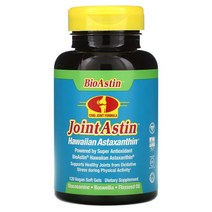 Nutrex Hawaii JointAstin BioAstin Hawaiian Astaxanthin 식물성 소프트젤 120정