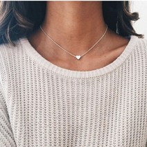 신제품 골드/실버 컬러 체인 스타 하트 문 초커 목걸이 쥬얼리 콜라나 콜리 비쥬 칼라 여성 콜리어