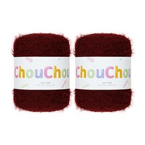 yarna 슈슈 날개사 20g, 288 버건디, 2개