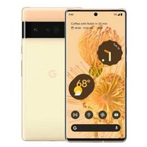 구글-픽셀 6 프로 5G 스마트폰 오리지널 언락 6.71 인치 12GB RAM 128GB ROM NFC 옥타코어 안드로이드 휴대폰, Sorta Sunny