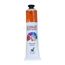 조소냐 아크릴물감 과슈 75ml 시리즈1, JS118 S1 NAPTHOL RED LIGHT