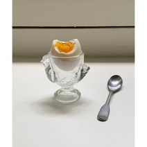 치킨 에그컵 계란 트레이 달걀 홀더 받침대 감성소품 테이블꾸미기, 치킨에그컵, 1개