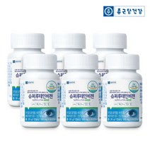 [종근당건강] 슈퍼 루테인 비젼 60캡슐 x 6병 (12개월분) /눈건강 /5중 복합기능성, 상세 설명 참조, 상세 설명 참조, 상세 설명 참조, 상세 설명 참조