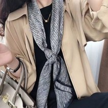 프린팅 미듐 스카프 사각스카프 패턴 롱스카프 가방손잡이스카프 명품 머플러