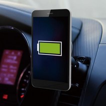 차량용 무선충전기 휴대폰 핸드폰거치대 포터2 봉고, 블랙