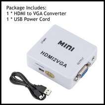 비디오테이프 변환 비디오 테이프 USB 플레이어 동영상 파일 grwibeou hd 1080p hdmi-호환 to vga 기 hdmi2vga 어댑터(오디오 포함) hdtv 노트북, hdmi에서 vga로