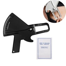 측량 Precision Skinfold Caliper Meas미니ing Body Fat Meas미니es up to 80mm in Skin Fold 11XA, 01 bla기계