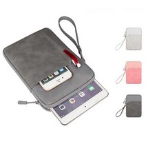 아이패드 라이너 스웨이드 스트랩 파우치 가방, 8인치(7.9 inch)_핑크