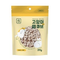 브리더랩 고먐미큐브 동결건조 오리맛 고양이간식, 오리, 4개
