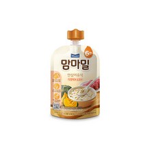 맘마밀 안심이유식 브로콜리와 닭가슴살(9개월) 100g, 1팩, 단호박과 소고기