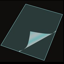 Yidimu Sla/dlp/lcd 릴리즈 FEP 필름 0.15-0.2mm 두께 lcd 3D 프린터 용 10.1 인치, 01 For 5.5 inch lcd