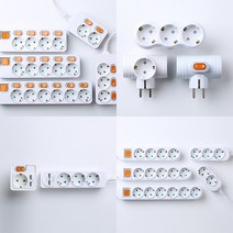 로로스키니 국산 멀티탭 멀티 콘센트 고용량 usb 플러그 대용량 2구 3구 4구 5구 6구, 12. 일반 접지형 멀티탭 6구 1.5m