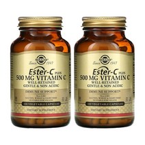 솔가 비타민C 500mg 100베지캡슐 아스코르브산 로즈힙 아세로라 2개세트
