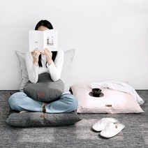 빈티지 코튼 대방석 (70X70) 솜포함, 단품