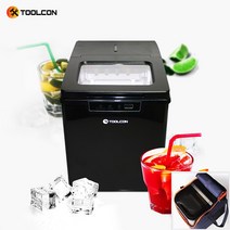 툴콘 제빙기 MINI ICE MAKER9 아이스메이커 캠핑용제빙기, MINI ICE MAKER9+가방(고급형)