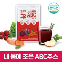 ABC 착즙 주스 100ml 30포 일반박스 (국내산 사과 당근 비트사용), 일반박스100ml