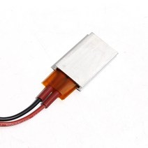보일러 수리 2pcs ptc 35x20x5mm 서미스터 히터 패드 dc12v 60-180도 온도 조절기 알루미늄 쉘, 220v, 180도 10-20w
