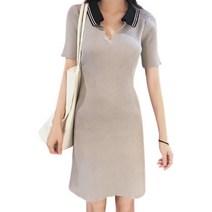 베러댓걸 피코A라인 골지원피스