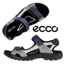 ECCO 에코 Sport 남성슬리퍼 벨크로 스포츠샌들 블랙 네이비