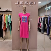 제시뉴욕 NC13 핑크 면 원피스 mbm tz3550