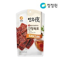 베스트식품 청정원 안주야 불고기브라더스 간장육포30g x5개, 단품/단품, 30g, 단품/단품