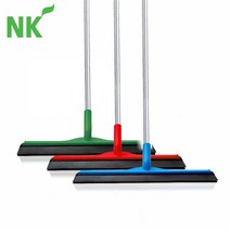 [식공구] 엔케이 이중 실리콘 바닥 밀대 (50cm 봉포함) / 스퀴지 아파트 유리 물기 제거 청소 업소용 HACCP, 150cm, 빨강