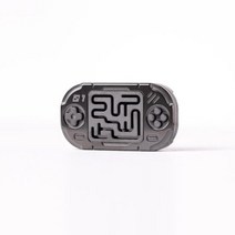 ZERO ONE EDC 푸시 슬라이더 미로 프레스 피젯 장난감 멋진 가제트 09 쉘 액세서리, 04 Zirconium 1pc