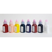 실리콘 안료/염료/조색제/ 20ml / 8색상 중, 실리콘조색제 20ml 녹색