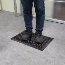피로방지매트 산업용매트 다크브라운 40x60 피로예방매트