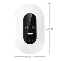 공기 청정기 오존 발생기 110V 220v 스마트 포름알데히드 탈기기 공기 청정기 오존 기계 주방 화장실 화장, 01 WHITE_01 미국