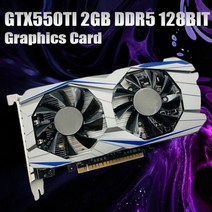 그래픽카드Gtx550ti 그래픽 카드 2GB DDR5 128Bit PCIE 2.0 비디오, 01 Black