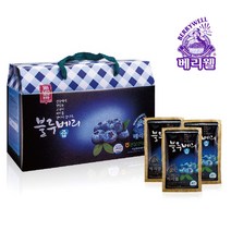 [베리웰] 고창 선운산농협 블루베리즙 (80ml x 30포), 80ml