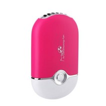낙엽흡입기 USB 미니 선풍기 에어컨 송풍기 속눈썹 연장 및 매니큐어용 빠른 건조기 충전식 건조 포켓 냉각 팬, [04] Rose Red
