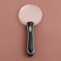 Well 90mm LED 블랙핸드 돋보기 2.5배율 휴대용 LED확대경, 상세페이지 참조