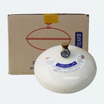 [디어제스트]_자동확산소화기 3kg 분사식 분말형 천장 삼우 축압형★★★★★, ▦▦▦선택→자동확산소화기 3kg