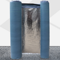 방근시트 방근 포 뿌리차단 누수방지 단열 방열 방수 자재 옥상 지붕 공사 방초 매트, 알루미늄/폭50cm길이10m