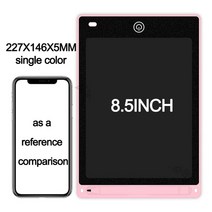 드로잉패드 액정타블렛 웹툰그리기패드 LCD 필기 태블릿 드로잉 보드 어린이 그래피티 스케치패드 장난감 매직 교육 4.4 인치 8.5, [10] single color 7