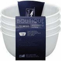 Corelle 반짝이는 화이트 4-pc. 그릇 세트