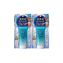 2개 세트 비오레 UV 아쿠아 리치 워터리 에센스 85g 대용량 통상품의 17배 자외선 차단제 SPF50+PA+++
