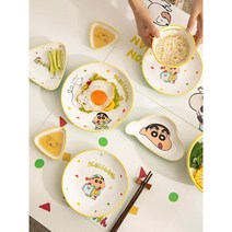 짱구 면기세트 [세라믹 ] 식기세트 선물 세트 짱구 식기세트 AN-Y02, C